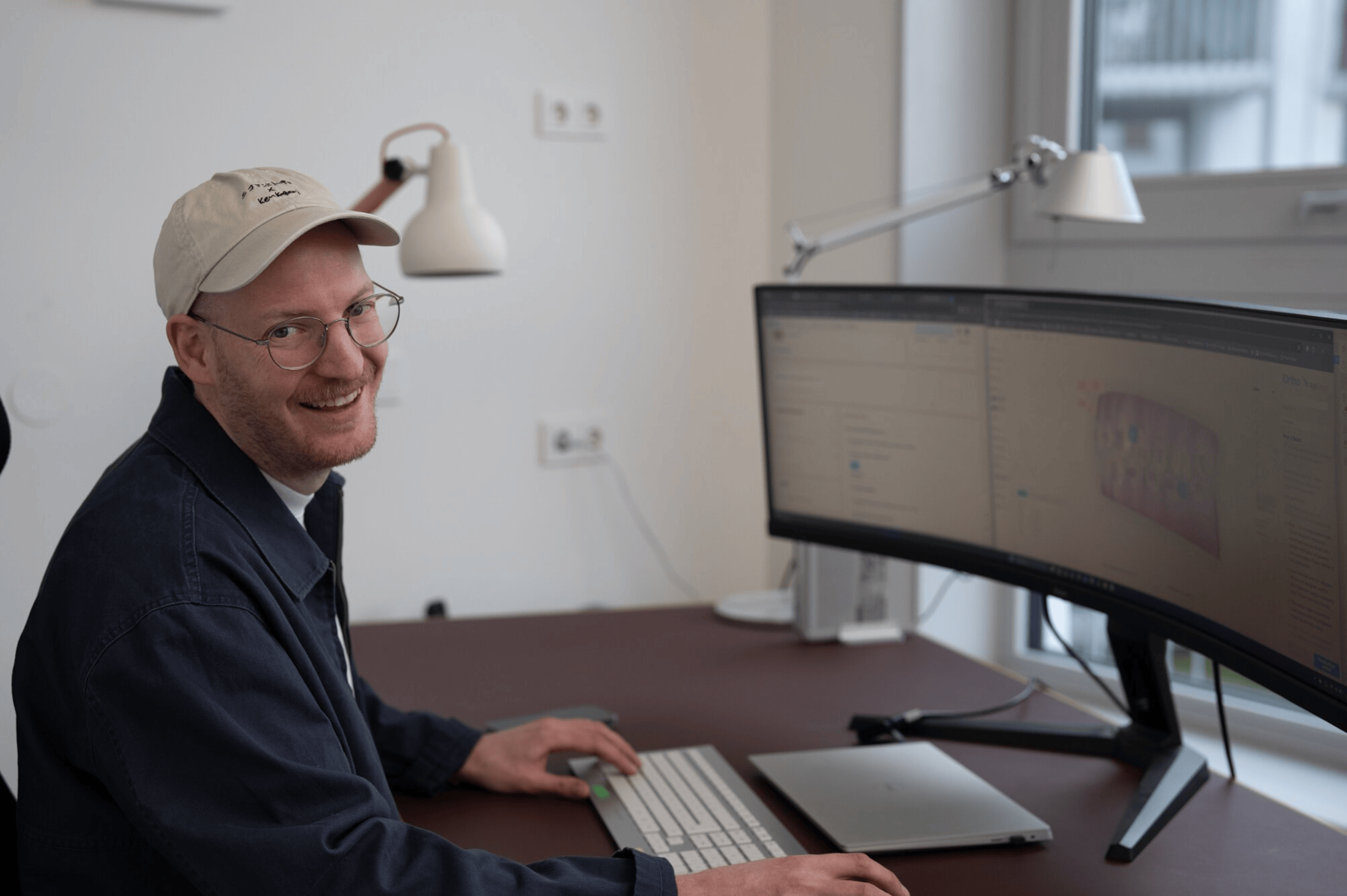 Kevin Rosenthal bei der Arbeit